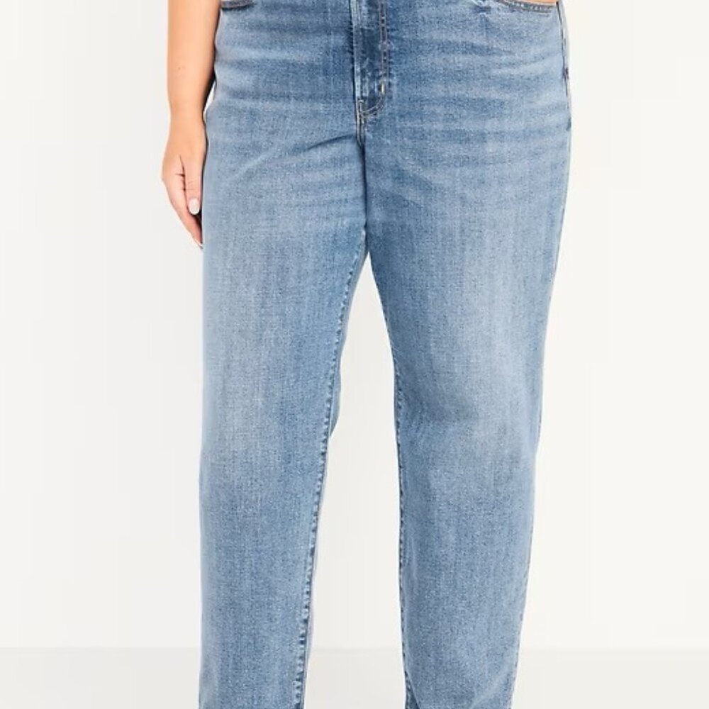 Size 16 Old Navy OG Loose High Waisted Blue Jeans